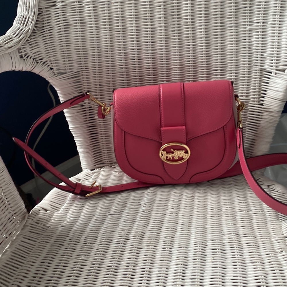 NWT Coach Saddle Bag Brand New